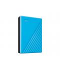 Disco duro externo hdd wd western digital 6tb my passport usb 3.2 azul
