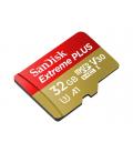 Tarjeta memoria micro secure digital 32gb sandisk extreme plus clase 10 uhs - i u3 + adaptador