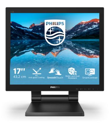 Monitor led 17 pulgadas philips b line 172b9tl - 00 tn - sxga - dp - hdmi - dvi - d - vga - 60hz - 1ms - vesa 100x100 - tactil