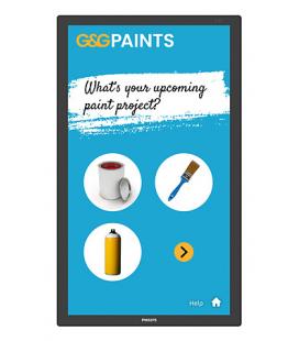 Monitor led interactivo 24 pulgadas philips t line 24bdl3751t - 00 - fhd - dp - hdmi - 60hz - 8ms - vesa 200x200 - tatil