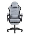Silla mars gaming mgcxfsb plata - negro