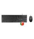 Teclado + mouse tacens anima acp02pt negro portugues