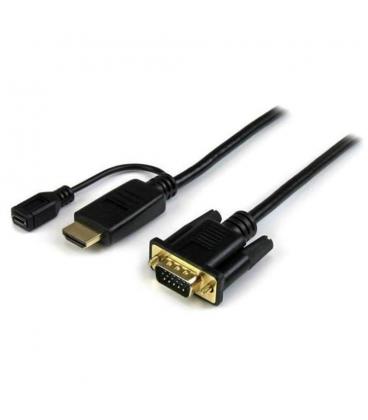 Cable vga a hdmistartech 0.91m - macho - macho - hembra - negro