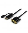 Cable vga a hdmistartech 0.91m - macho - macho - hembra - negro