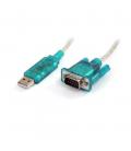 Cable db9 a usb tipo a startech 0.9m - macho - macho - gris