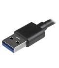Cable usb 3.1 10gb a sata startech 0.85m - macho - hembra - negro