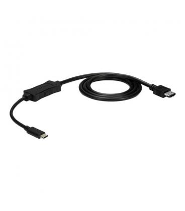 Cable usb tipo c a esata startech 1m - macho - macho - negro