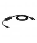 Cable usb tipo c a esata startech 1m - macho - macho - negro