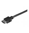 Cable usb tipo c a esata startech 1m - macho - macho - negro