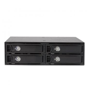 Rack movil startech 5.25 pulgadas 4x 2.5 pulgadas