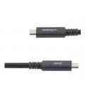 Cable usb tipo c startech 1.8m - macho - macho - negro