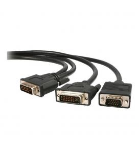 Cable dvi - i a dvi - d - vga startech 1.8m - macho - macho - negro