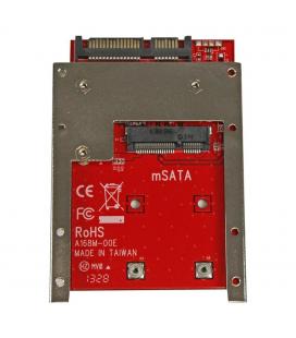 Adaptador msata a sata startech 2.5 pulgadas sata 6gb - s