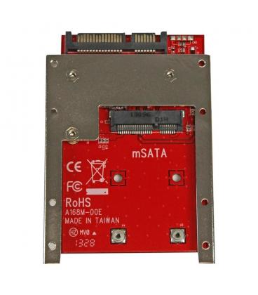 Adaptador msata a sata startech 2.5 pulgadas sata 6gb - s