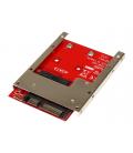 Adaptador msata a sata startech 2.5 pulgadas sata 6gb - s