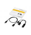 Conversor hdmi - usb tipo a a displayport startech - macho - hembra - negro