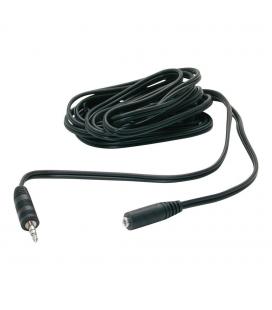 Cable mini jack 3.5mm startech 3.7m - macho - hembra - negro