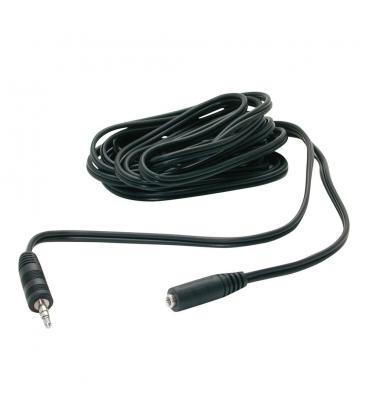 Cable mini jack 3.5mm startech 3.7m - macho - hembra - negro