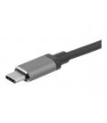 Adaptador usb tipo c a vga - hdmi startech - macho - hembra - gris
