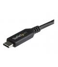 Cable usb tipo c a displayport startech 1.8m - macho - macho - negro
