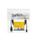 Cable usb tipo c a displayport 4k startech 1.8m - macho - macho - negro