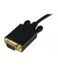 Cable displayport a vga startech 3.05m - macho - macho - negro
