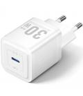 Cargador de pared gan vention fezw0-eu/ 1xusb tipo-c/ 30w