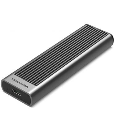Caja externa para disco ssd m.2 nvme vention kpkh0/ usb tipo-c 3.1/ sin tornillos
