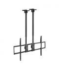 Soporte de techo extensible/ inclinable tooq lpce11120tsli-b para tv de 60-120'/ hasta 120kg
