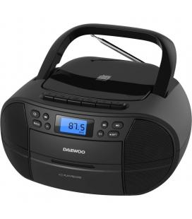 Radio cd daewoo dw3014/ 4w/ negro