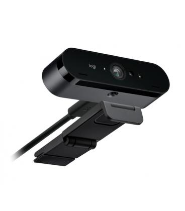 Webcam videoconferencia logitech brío 4k/ enfoque automático/ 4096 x 2160 ultra hd