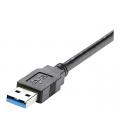 Cable usb tipo a startech 1.5m - macho - hembra - negro