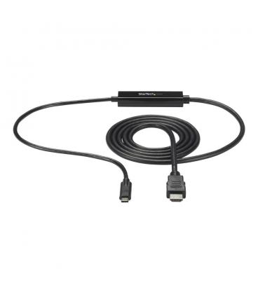 Cable usb tipo c a hdmi startech 1m - macho - macho - negro