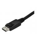 Cable usb tipo c a displayport startech 1m - macho - macho - negro