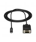 Cable usb tipo c a vga startech 2m - macho - macho - negro