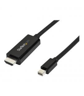 Cable mini dp a hdmi startech 3m - macho - macho - negro