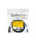 Cable mini dp a hdmi startech 3m - macho - macho - negro