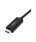 Cable mini dp a hdmi startech 3m - macho - macho - negro