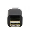 Cable mini dp a hdmi startech 3m - macho - macho - negro