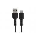 Cable usb tipo a a lightning startech 0.15m - macho - macho - negro