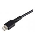 Cable usb tipo a a lightning startech 0.15m - macho - macho - negro