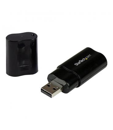 Tarjeta de sonido usb 2.0 startech icusbaudiob estereo
