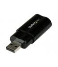 Tarjeta de sonido usb 2.0 startech icusbaudiob estereo