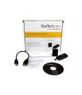 Tarjeta de sonido usb 2.0 startech icusbaudiob estereo