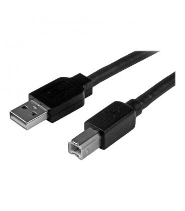 Cable usb tipo b a usb tipo a startech 15m - macho - macho - negro