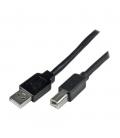 Cable usb tipo b a usb tipo a startech 20m - macho - macho - negro