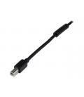 Cable usb tipo b a usb tipo a startech 20m - macho - macho - negro
