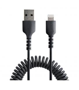 Cable lightning a usb tipo a startech 0.5m - macho - macho - negro