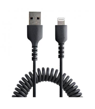 Cable lightning a usb tipo a startech 0.5m - macho - macho - negro
