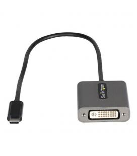 Adaptador usb tipo c a dvi - i startech 0.38m - macho - hembra - negro